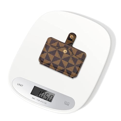 M-Plateau Card Holder for Back of Phone With Adhesive Sticker - color: Brown and Black