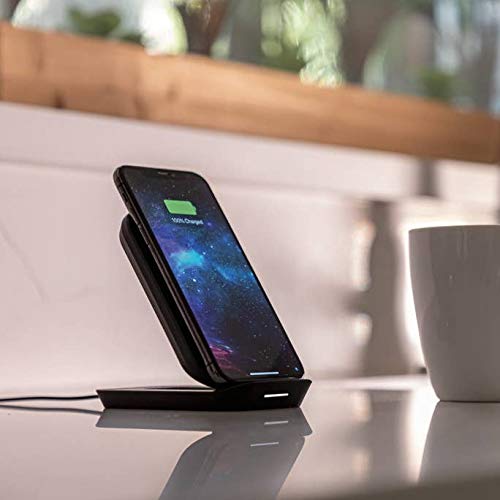 Mophie Universal Wireless Multi Coil Charge Stand for Apple iPhone Xs Max/Xs/XR/X/ 8 Plus/ 8, Qi-Enabled Devices - Black