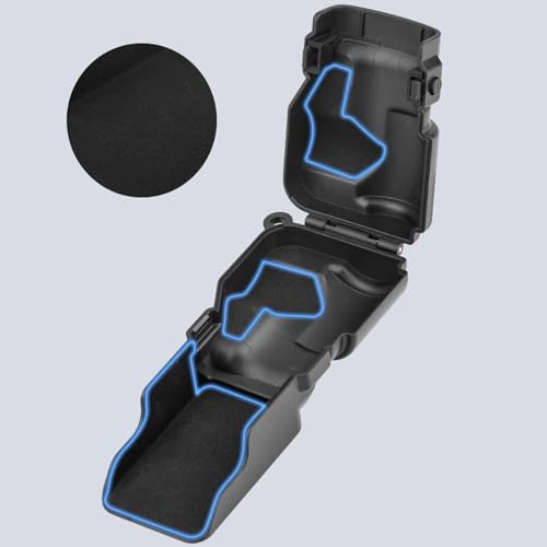 Camera Lens Screen Protector for Smartphone, Scratchproof Protective Cover, Anti Shock Sponge and Lanyard Attachment, Black - color: Black