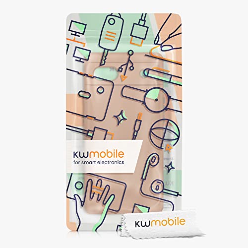 kwmobile Case Compatible with Google Pixel 6a Case - TPU Silicone Phone Cover with Soft Finish - Cappuccino - color: Cappuccino, size: Pixel 6a