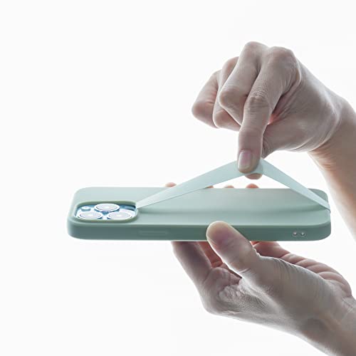 TFY Non-Slip Elastic Hand Strap Holder for Smartphones Universal 2 pcs - color: Green