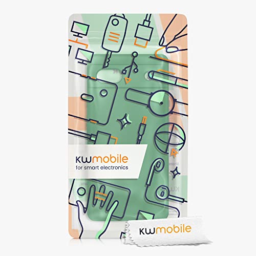 kwmobile Case Compatible with Google Pixel 6a Case - TPU Silicone Phone Cover with Soft Finish - Pixie Green - color: Pixie Green, size: Pixel 6a