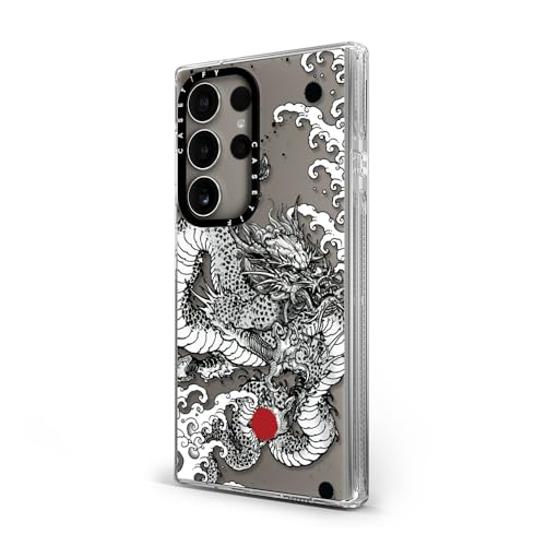 CASETiFY for Galaxy S24 Ultra Case - Impact Clear | Not Yellowing | 6.6 ft. Drop Protection | Power Dragon | Clear - color: Power Dragon by Gabe Shum, size: Galaxy S24 Ultra