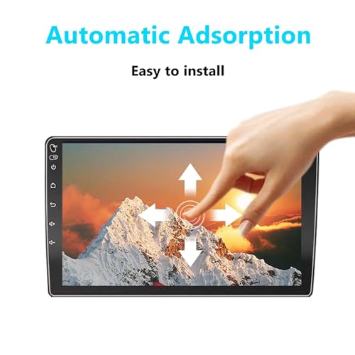 2 Pack 9 Inch Trapezoid Car Screen Protector, HD Clear Tempered Glass - size: 9 Inch High Definition