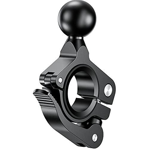 BRCOVAN Aluminum Alloy Handlebar Clamp Mount Base with 1'' TPU Ball - style: R18-Set of 1