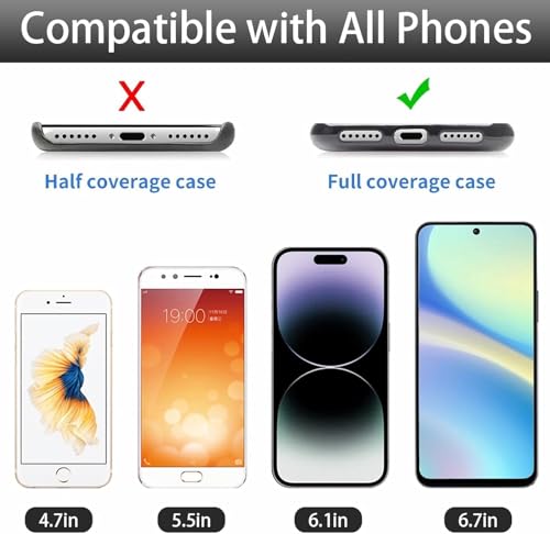 Silicone Beaded Phone Wrist Strap, Phone Wristlet Strap with Tether Tab, Elastic Hands-Free Daisy Wristlet Bracelet(White) - color: Daisy White