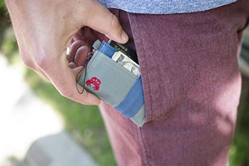 Crabby Wallet - Thin Minimalist Front Pocket Wallet - C3 Canvas Wallet - color: Armyland