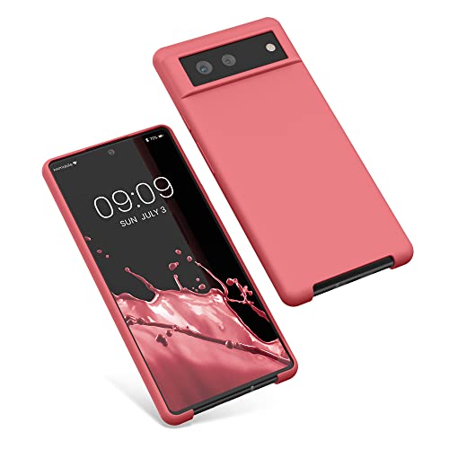 kwmobile Case Compatible with Google Pixel 6 Case - TPU Silicone Phone Cover with Soft Finish - Dolce Vita - color: Dolce Vita, size: Pixel 6