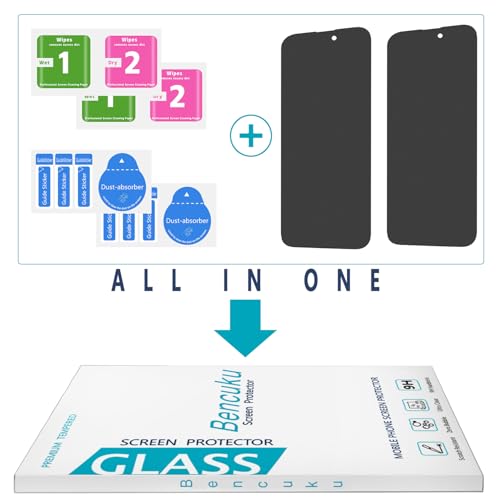 2 Pack Matte Privacy Screen Protector for iPhone 16 Plus/15 Plus - size: iPhone 16 Plus/15 Plus 6.7-Inch