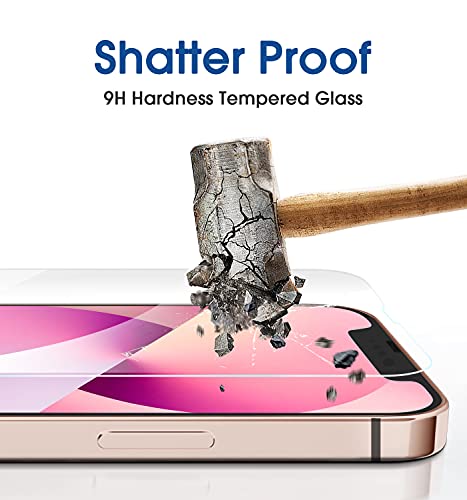 amFiIm OneTouch for iPhone 13 Mini Screen Protector 5.4" Tempered Glass - size: IPH13Mini-5.4"