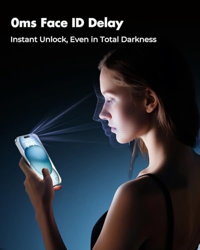 UNBREAKcable 3-Pack Screen Protector for iPhone 15,Tempered Glass | Shatterproof Glass,One Pull Perfection,Auto Dust Elimination,99.99% HD Clear,Bubble Free,Full Coverage for Apple 6.1 Inch - size: iPhone 15