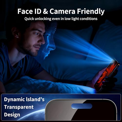 Privacy Screen Protector for iPhone 17 Pro Max 2 Pack - color: for iPhone 17 Pro Max (Red)