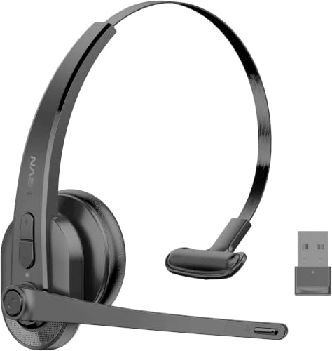 Bluetooth Headset for Work from Home/PC/Computer/Call Center/ Teams/Zoom