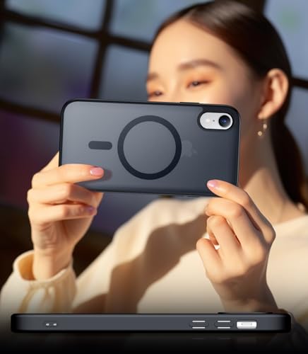 SPIDERCASE Magnetic for iPhone XR Case,Black - color: Black, size: Iphone XR 6.1"