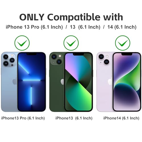 Matte Privacy Screen Protector for iPhone 14/iPhone 13Pro /13 Screen Protector Privacy Glass Anti-Glare,Anti-Spy Tempered Glass Film,Smooth and Responsive Touch Anti-Scratch