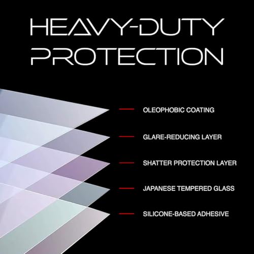Toyota Tundra Screen Protector 14 Inch (2022-2026), Sequoia (2023-2026), Tacoma (2024-2026), 4Runner (2025-2026), HD Clear Gloss Tempered Glass, 9H Scratch Resistant