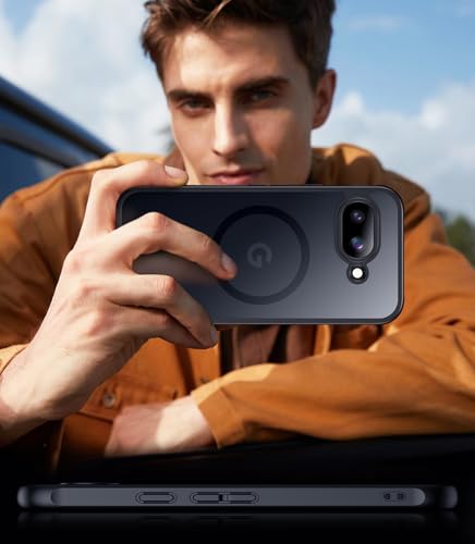 SPIDERCASE Magnetic for Google Pixel 9A Case, Black - color: Black, size: Pixel 9A