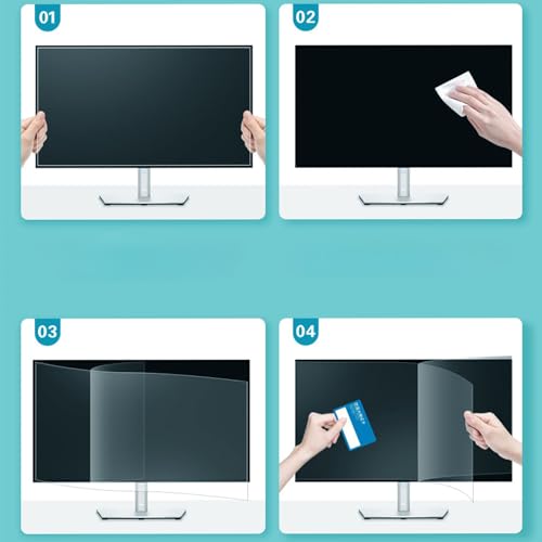 KEANBOLL 2-Pack 21.5 Inch Digital Picture Frame Screen Protector, Matte-Anti Glare Screen Protector Compatible with 21.5-Inch Digital Calendar, Eye Protection Eye Filter Scratch Resistant