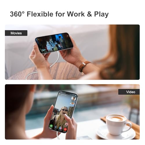 Qi2 Magnetic Wireless Charger Pad for iPhone12-17 - color: Matte White