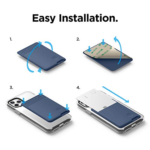 elago Phone Card Holder for Smartphones - color: Jean Indigo