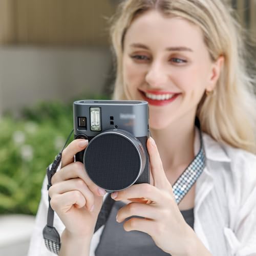 JJC Aluminum Lens Cap Cover Compatible with Fujifilm Instax Mini 41, Dustproof & Anti-Scratches Lens Protector with Soft EVA Interior & Silicone-Textured Surface, Accessories for Fuji Mini 41 - size: For Fuji Mini 41
