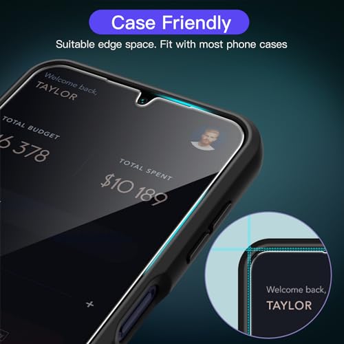 JETech Screen Protector for Samsung Galaxy A15, 3-Pack - size: Galaxy A15