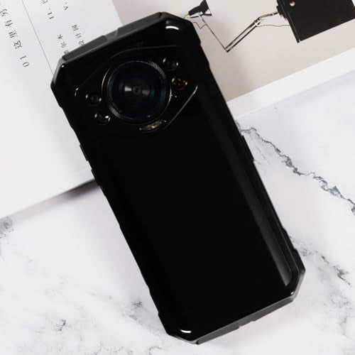 Protective Case for Doogee S Cyber Pro - Black | 6.58" Slim Shockproof Bumper Back Cover Anti-Scratch Flexible TPU Shell, Grip-Friendly - color: Black