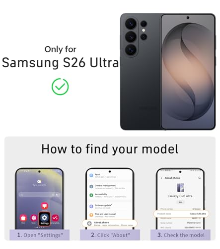for Samsung Galaxy S26 Ultra Case with Camera Cover Stand, Full Camera Protection, Compatible with MagSafe, Drop Protection, Dust-Proof Anti-Fall Translucent Magnetic Phone Case, Clear + Orange - color: Orange