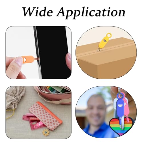 2 Pcs SIM Card Holder with Tray Eject Pin Removal Tool Needle Opener Ejector for Smartphone (Blue and Red)