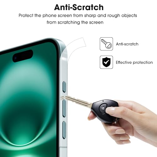 2 Pack Transparent Side Hydrogel Film For iPhone 16 Pro Max Frame Sticker Border Anti-scratch Bubble Free Protective Films