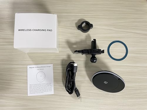 for Samsung Car Charger Wireless Car Mount Charger for Galaxy S26 Ultra S25 - color: Black-1