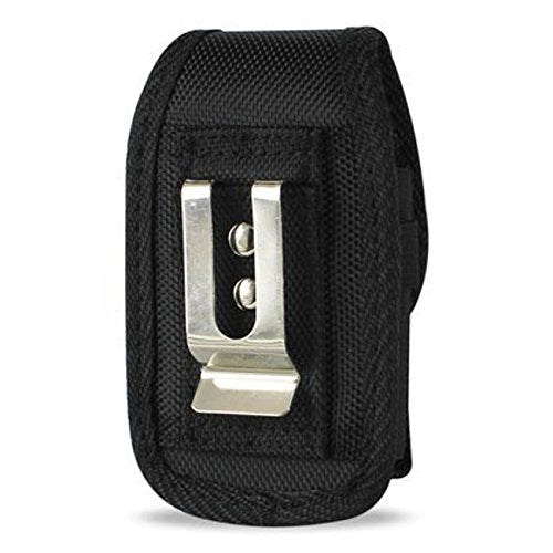 AGOZ Flip Phone Belt Clip Case with Closure for GreatCall Lively Flip Phone, Jitterbug Flip Phone, Jitterbug Flip 2, Consumer Cellular Link 2 FlipPhone (with Belt Clip and Closure) - color: With Belt Clip