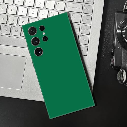 2 Pack Skin Wraps Compatible with Samsung Galaxy S24 Ultra (Green) - color: Green