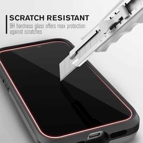 VENA for iPhone 15 Privacy Tempered Glass Screen Protector - 3 Pack - color: Privacy