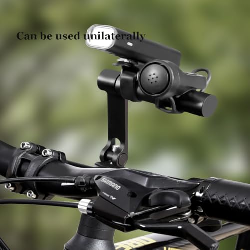 ESUPPORT Bike Headset Handlebar Extender for Holding Bicycle Speedometer GPS Phone Mount Holder Lightweight(Black) - color: Black