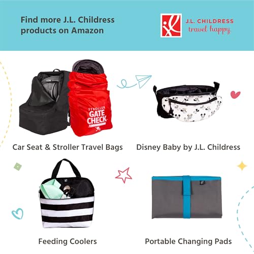 J.L. Childress Universal Cup N Stuff Stroller Cup & Phone Holder, Black - color: Black, size: 1 Count (Pack of 1)