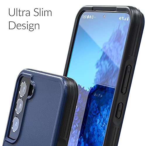 Crave for Galaxy S22 Plus Case, Shockproof Protection Dual Layer Case for Samsung Galaxy S22 Plus (6.6 inch) - Navy - color: Navy