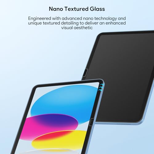 KCT Nano-Texture Glass Screen Protector for iPad A16 11th Gen /10th Gen