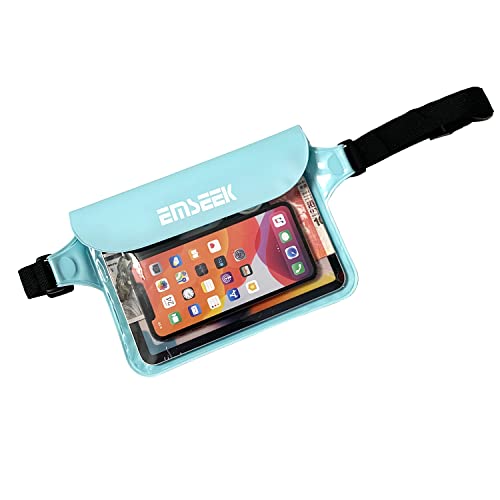 Waterproof Waist Pouch Dry Belt Bag Fanny Pack Keep Your Key Fob Wallet Kindle Phone Dry Perfect For Swim Surf Snorkel(Light Green) - color: Light Green