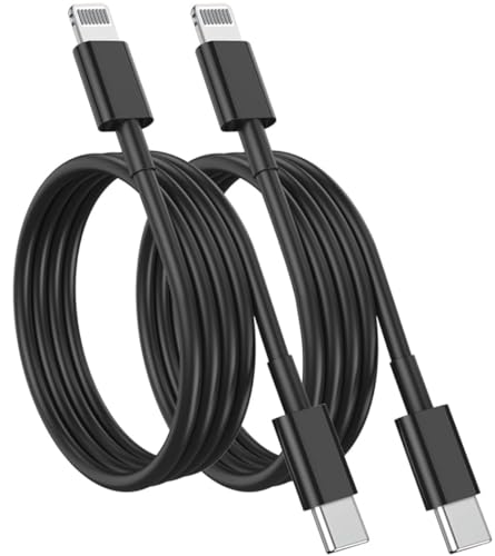 USB C to Lightning Cable, Compatible iPhone 14/13/12/11, Lightning Devices - color: Black, size: 10ft