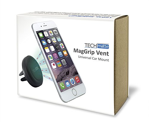 TechMatte Car Mount, MagGrip Air Vent Magnetic Universal Car Mount Holder