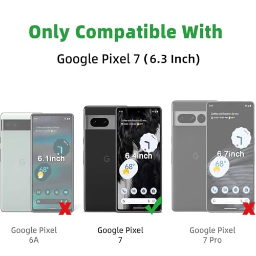 3 Pack Screen Protector for Google Pixel 7 6.3", HD Ultra-Thin Full Coverage Soft TPU Hydrogel Film Google Pixel 7 - Fingerprint ID Compatible, Self-Healing, Touch Sensitive - size: Google Pixel 7