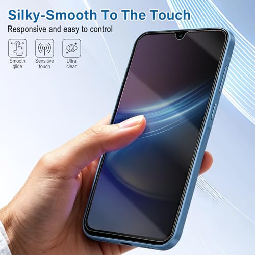Screen Protector For Samsung Galaxy A15 5G (3-Pack), Tempered Glass Privacy - color: Galaxy A15 5G