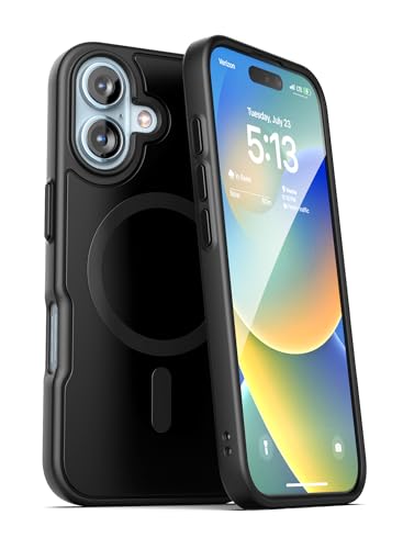 ENCASED Magnetic Card Case for iPhone 16 Plus with Removable Wallet Holder (Compatible with MagSafe) Black - size: iPhone 16 Plus