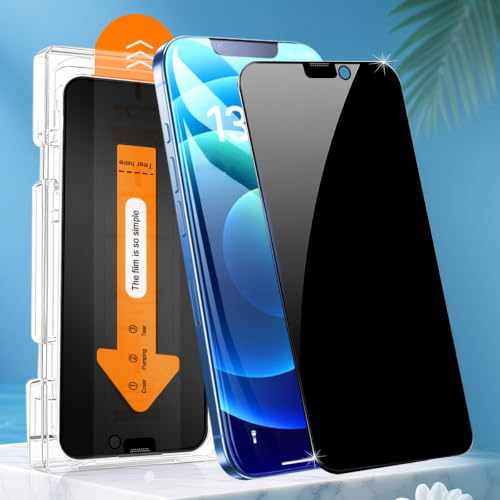 for iPhone 12/12 Pro 6.1 inch Privacy Tempered Glass Screen Protector,1 Pc