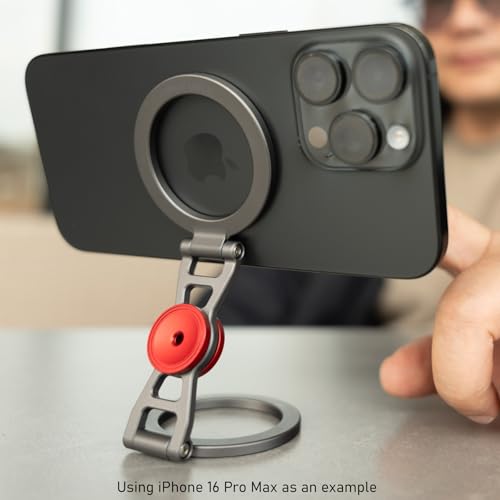 Magnetic Phone Stand & Fidget Spinner Combo for MagSafe iPhone 12‑17