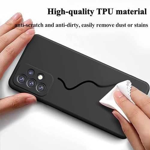 2-Pack TPU Case for Unihertz Titan Slim - Black | 4.2" Soft Flexible Gel Cover, Shockproof Anti-Scratch Protective Phone Bumper - color: Black+Black
