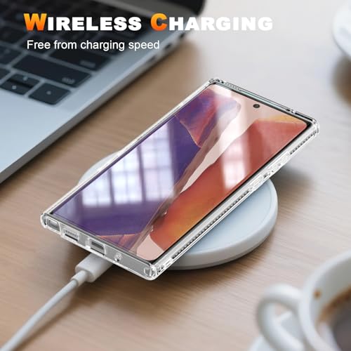 ANNSD for Samsung Galaxy Note 20 Ultra Case,Slim Flexible Soft TPU Shockproof Full Body Protective Cover,Accurate Buttons, Comfortable Feel(Clear) - size: for Samsung Galaxy Note 20 Ultra 5G