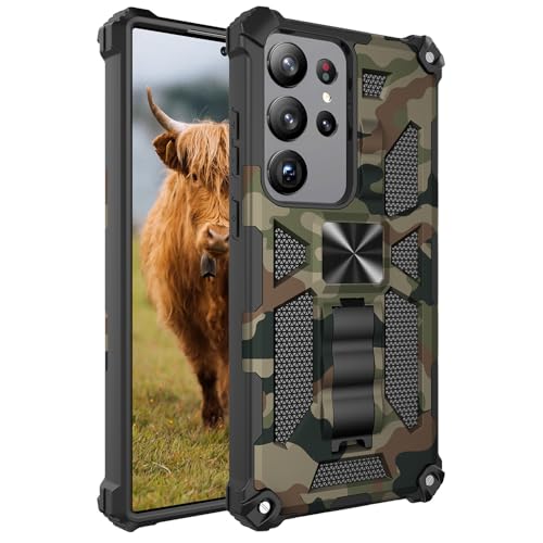for Samsung Galaxy S26 Ultra Case Camo Phone Case, Army Green - color: Army Green, size: Samsung Galaxy S26 Ultra 5G