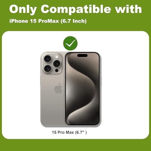 2 Pack Matte Privacy Screen Protector for iPhone 15 Pro Max 6.7",Anti-Glare Anti-Spy Scratch Resistant Tempered Glass Film,Smooth Responsive Touch Anti-Scratch Glass,Easy to Install - size: for iPhone 15 Pro Max